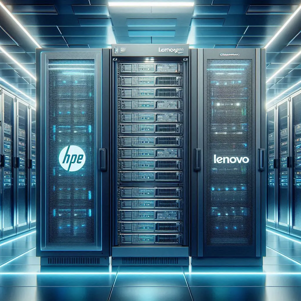 مقایسه سرور های HPE و Lenovo
